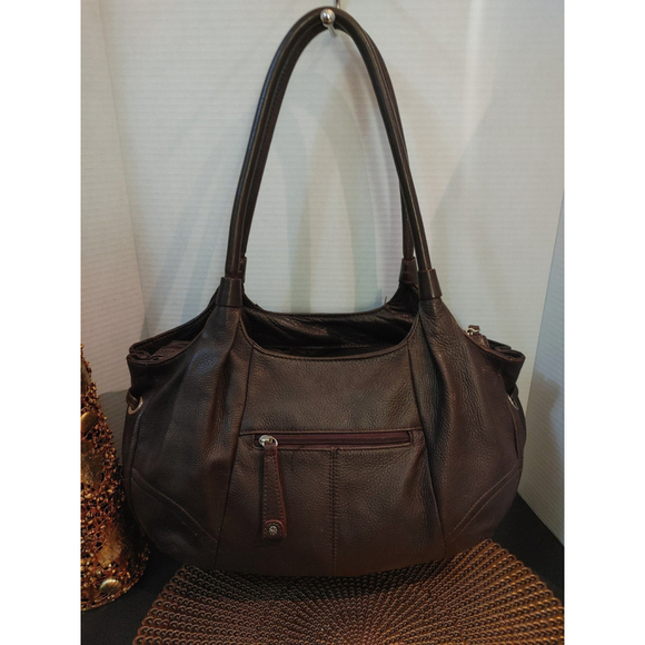 Isaac Mizrahi Leather Bag - Picture 5 of 11